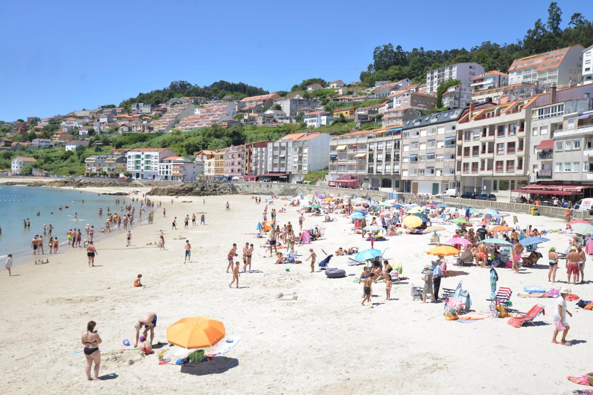Coqueto Apartamento En Raxo, Sanxenxo Eksteriør bilde