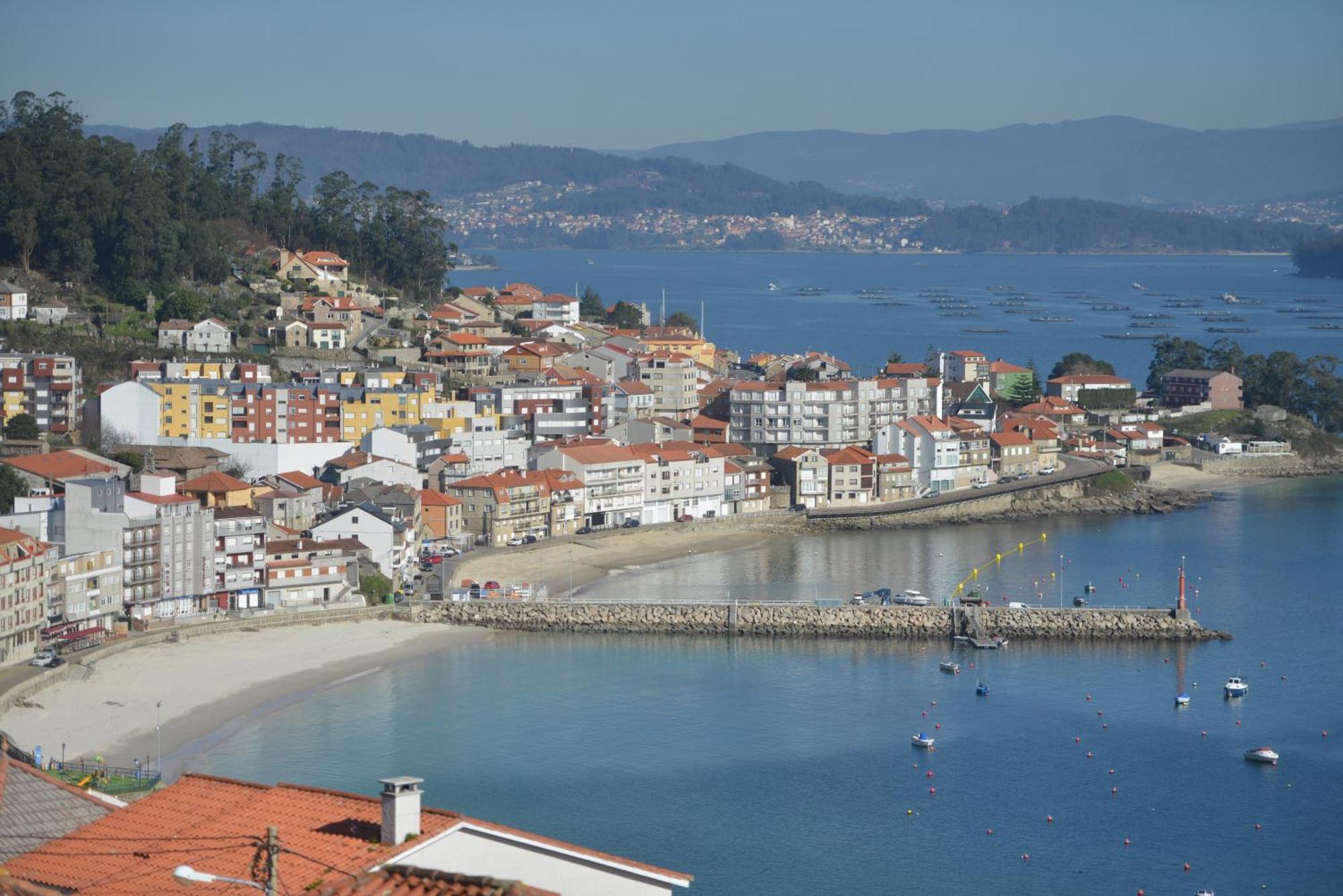 Coqueto Apartamento En Raxo, Sanxenxo Eksteriør bilde