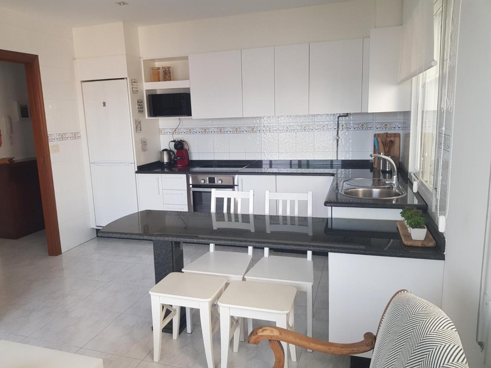 Coqueto Apartamento En Raxo, Sanxenxo Eksteriør bilde