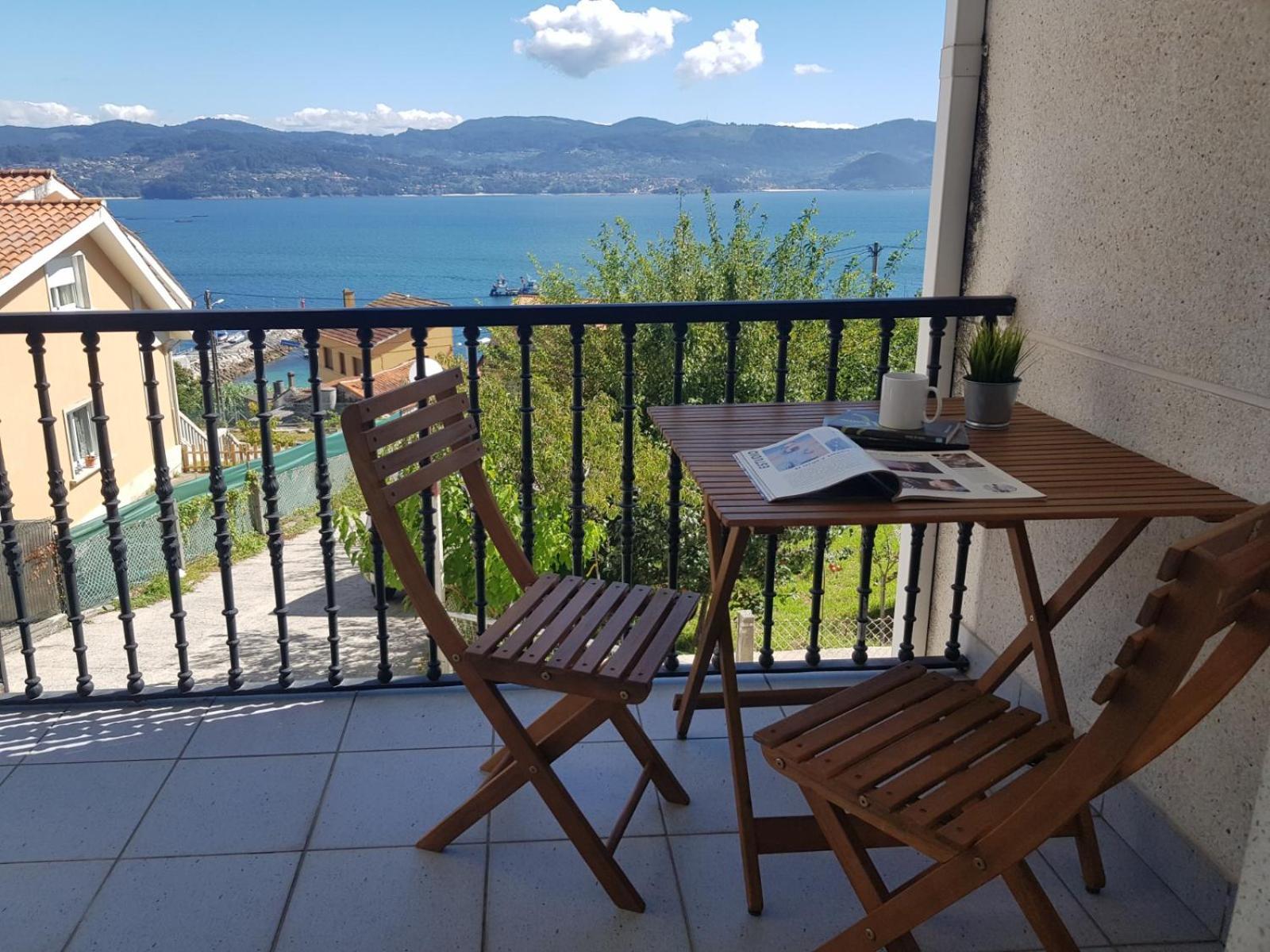 Coqueto Apartamento En Raxo, Sanxenxo Eksteriør bilde