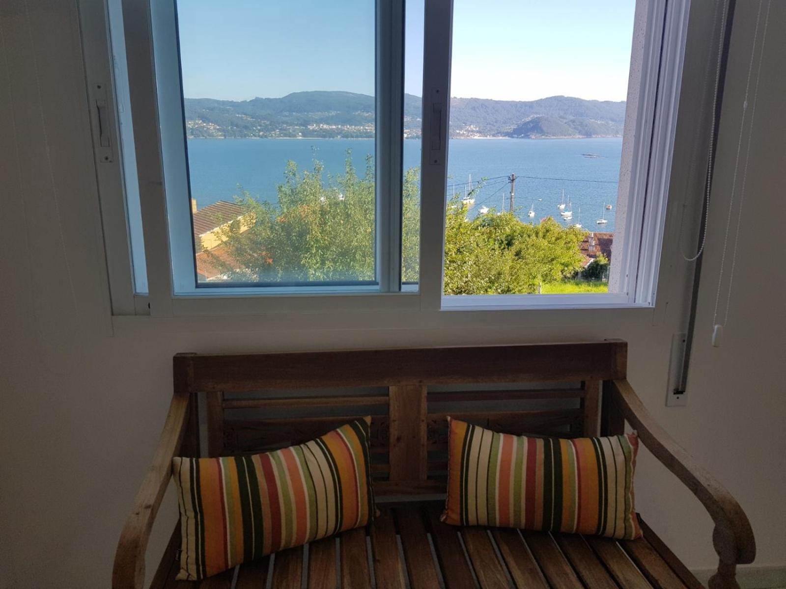 Coqueto Apartamento En Raxo, Sanxenxo Eksteriør bilde