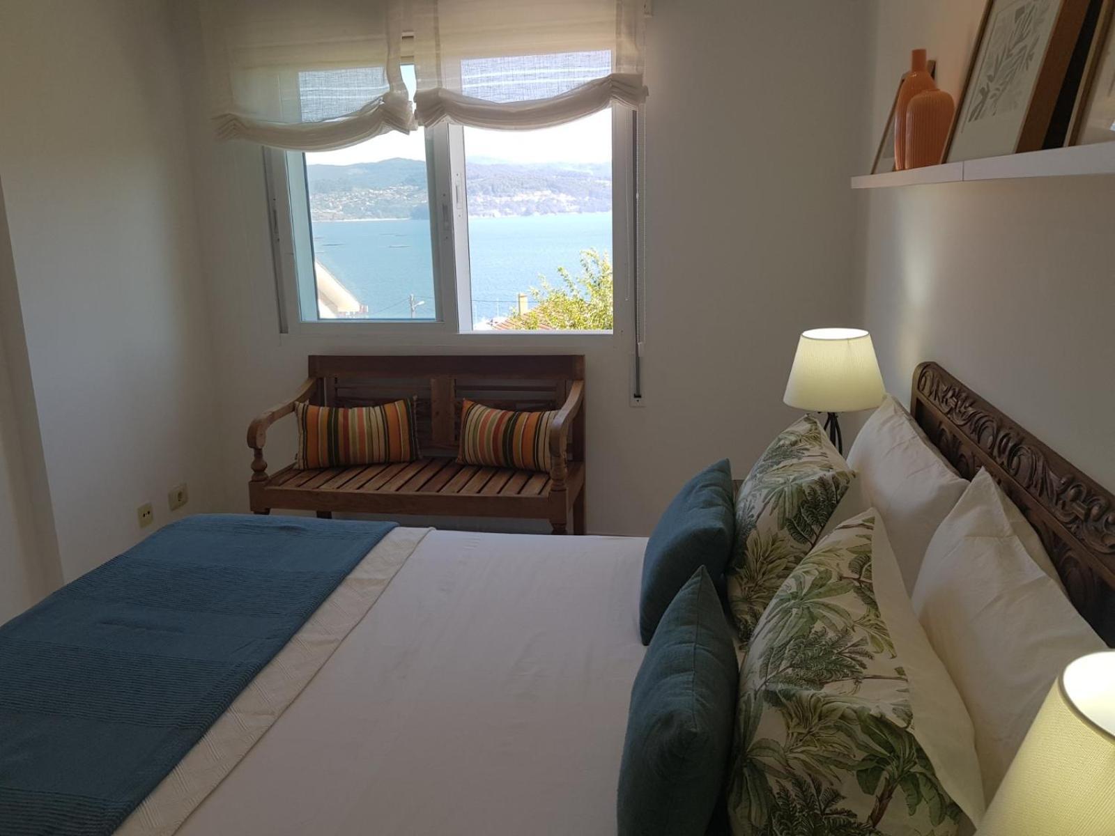 Coqueto Apartamento En Raxo, Sanxenxo Rom bilde